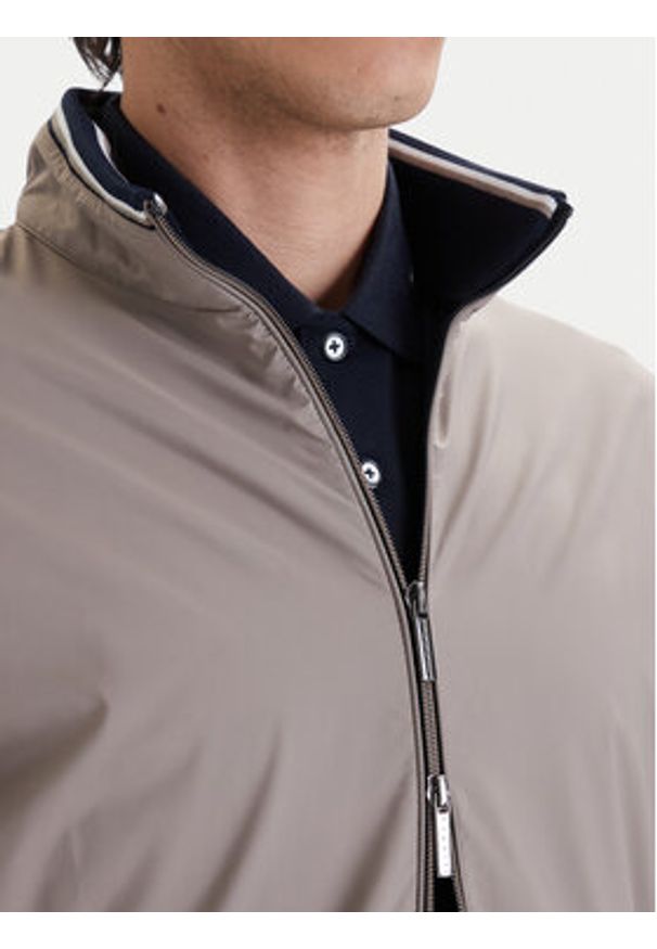 Bugatti Kurtka przejściowa 8750-15172E Beżowy Regular Fit. Kolor: beżowy. Materiał: bawełna