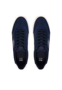BOSS Sneakersy Aiden Tenn 50563847 Granatowy. Kolor: niebieski. Materiał: skóra, zamsz #6