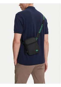 Lacoste Saszetka NH4679TX Czarny. Kolor: czarny. Materiał: skóra