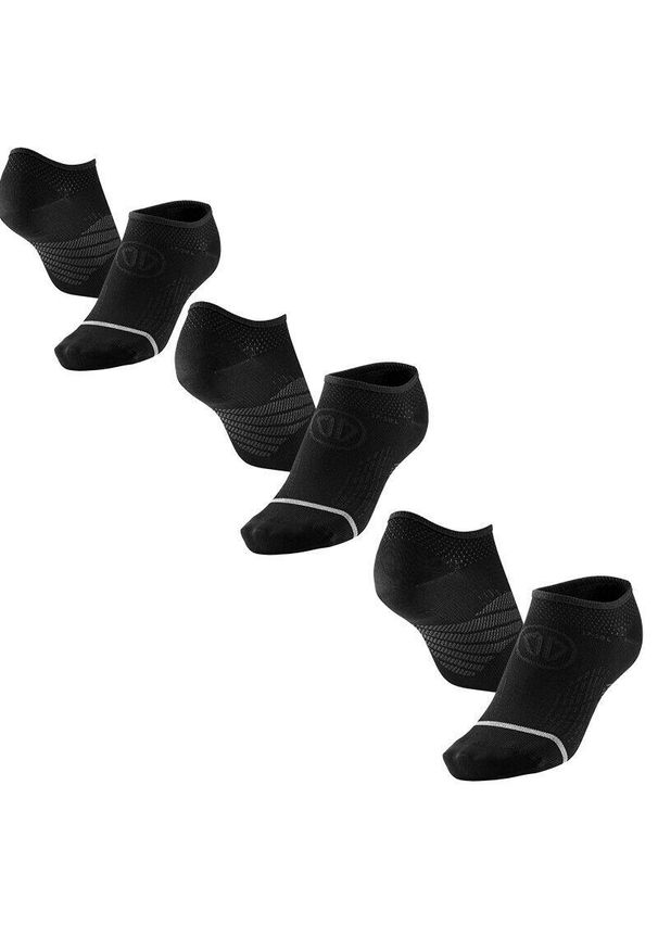 SIDAS - Skarpety do biegania dla doroslych Sidas Run Anatomic Low zestaw 2 par. Kolor: czarny. Materiał: elastan, poliamid. Sport: bieganie