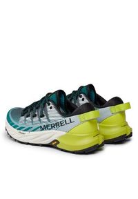 Merrell Buty do biegania Agility Peak 4 J036990 Zielony. Kolor: zielony. Materiał: materiał