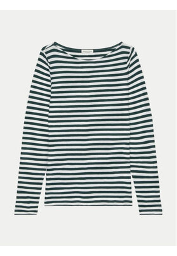 Marc O'Polo Bluzka 406 2196 52597 Granatowy Regular Fit. Typ kołnierza: polo. Kolor: niebieski. Materiał: bawełna