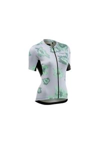 Koszulka rowerowa damska NORTHWAVE Force Evo Woman Jersey. Kolor: zielony, wielokolorowy, szary. Materiał: jersey. Sport: kolarstwo