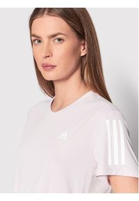 Adidas - adidas Koszulka techniczna Own The Run HB9381 Różowy Regular Fit. Kolor: różowy. Materiał: syntetyk. Sport: bieganie #4