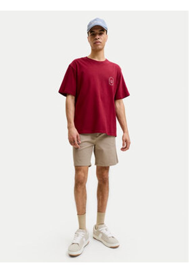 Jack & Jones Szorty materiałowe Ace Neo 12292443 Niebieski Regular Fit. Kolor: niebieski. Materiał: bawełna