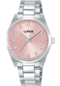 Zegarek damski Lorus RG325XX9 CYRKONIE srebrny. Kolor: srebrny #1