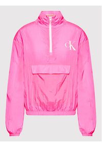 Calvin Klein Jeans Kurtka anorak J20J219008 Różowy Relaxed Fit. Kolor: różowy. Materiał: syntetyk