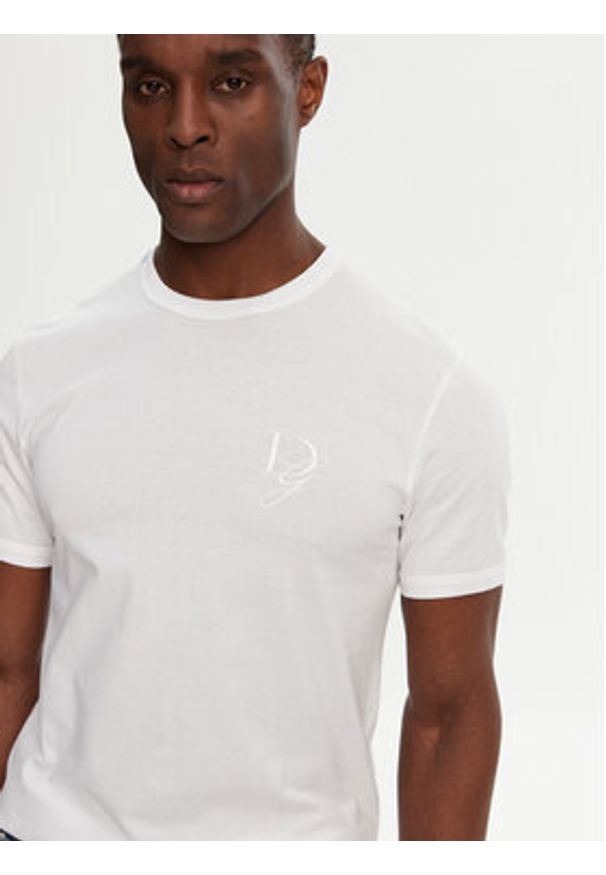DOLCE & GABBANA - Dolce&Gabbana T-Shirt G8RN8Z G7N4Q Biały Regular Fit. Kolor: biały. Materiał: bawełna