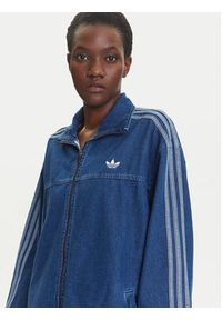 Adidas - adidas Kurtka jeansowa adicolor Denim Adilenium JY2896 Niebieski Oversize. Kolor: niebieski. Materiał: bawełna
