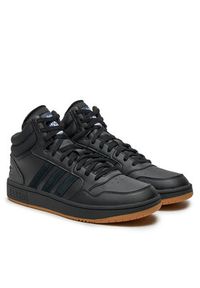 Adidas - adidas Sneakersy Hoops 3.0 Mid Classic Vintage Shoes GY4745 Czarny. Kolor: czarny. Materiał: materiał #3