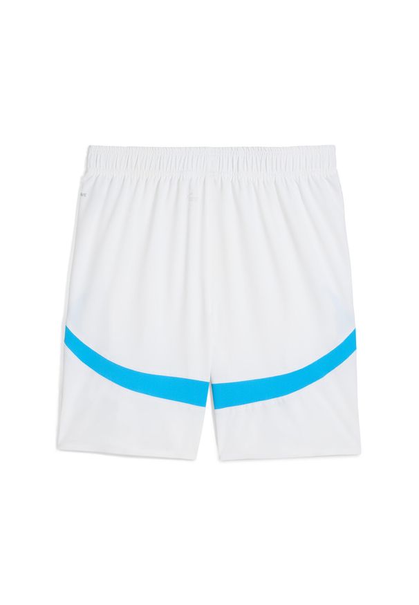 Puma - Krótki Domicyl OM 2024/25. Kolor: biały. Długość: krótkie. Sport: piłka nożna