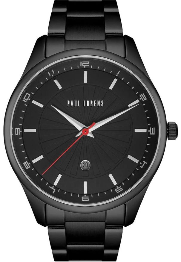 Zegarek Paul Lorens ZEGAREK MĘSKI PAUL LORENS - PL12156B2-1A5 (zg357d) + BOX