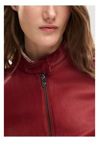 Desigual Kurtka z imitacji skóry Ariel 26SWEW09 Czerwony Regular Fit. Kolor: czerwony. Materiał: skóra #4