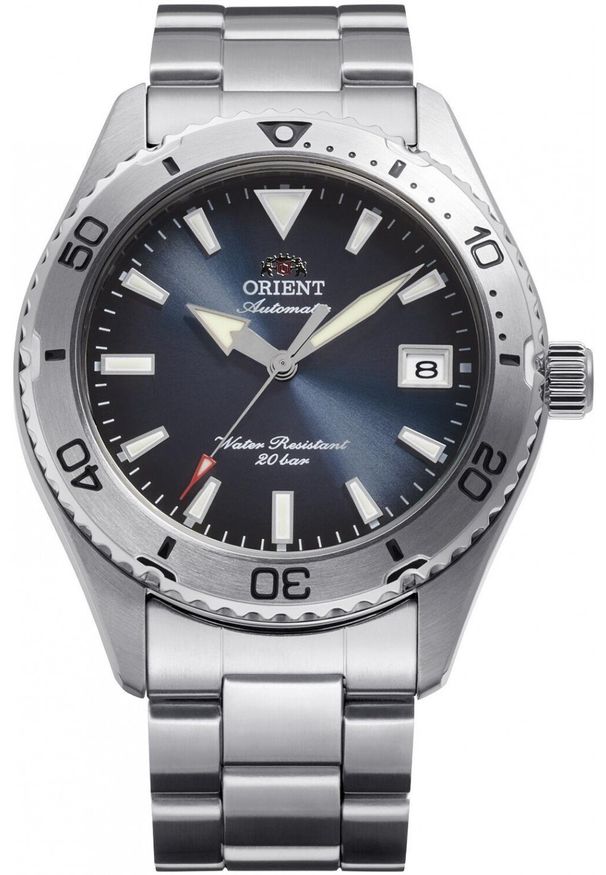 orient - Zegarek Orient Zegarek męski Orient RA-AC0Q14L30B srebrny. Kolor: srebrny