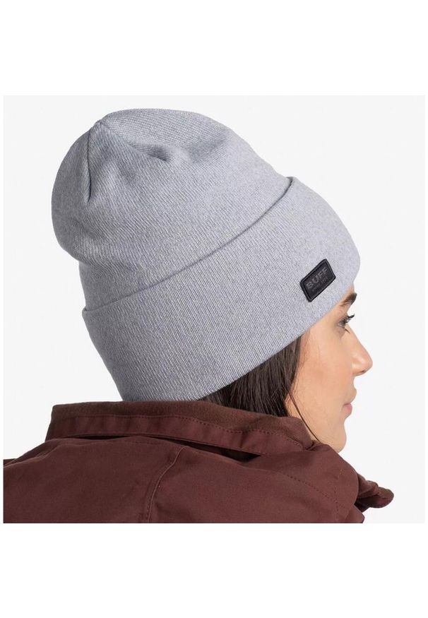 Czapka zimowa Buff Lifestyle Knitted Hat. Kolor: szary. Sezon: zima. Styl: sportowy