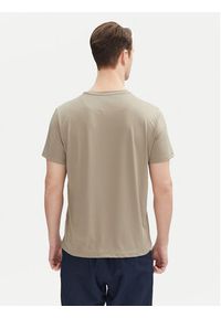 Aulp T-Shirt Tommy Khaki Regular Fit. Kolor: brązowy. Materiał: syntetyk #5