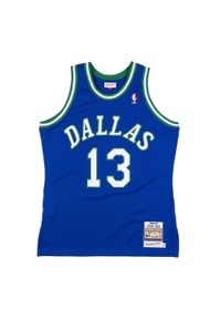 Mitchell & Ness - Koszulka Dallas Mavericks Swingman Steve Nash 1998/99. Kolor: niebieski. Sport: koszykówka #1