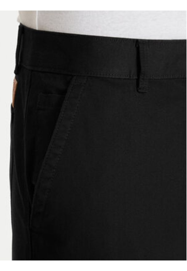 Calvin Klein Jeans Szorty materiałowe 90s LV04RD603G Czarny Baggy Fit. Kolor: czarny. Materiał: bawełna