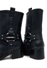 Karl Lagerfeld - KARL LAGERFELD Botki Brooklyn KL41770 Czarny. Kolor: czarny. Materiał: skóra
