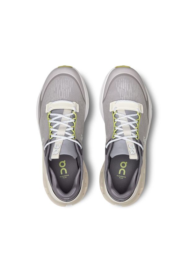 On - Sneakersy damskie ON Cloudnova Flux. Okazja: na co dzień, do pracy, na spacer. Kolor: szary. Sport: turystyka piesza