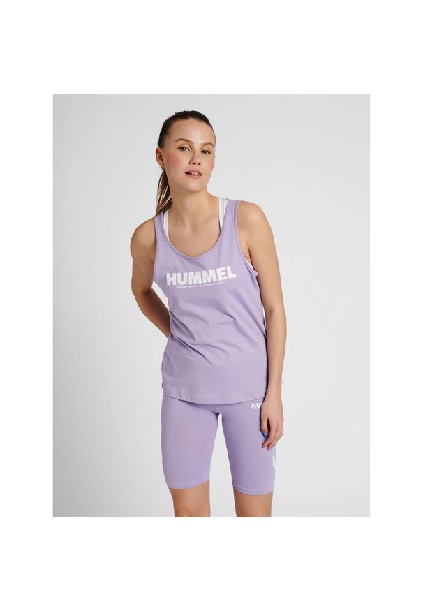 Damski tank top Hummel Legacy. Kolor: fioletowy, różowy, wielokolorowy