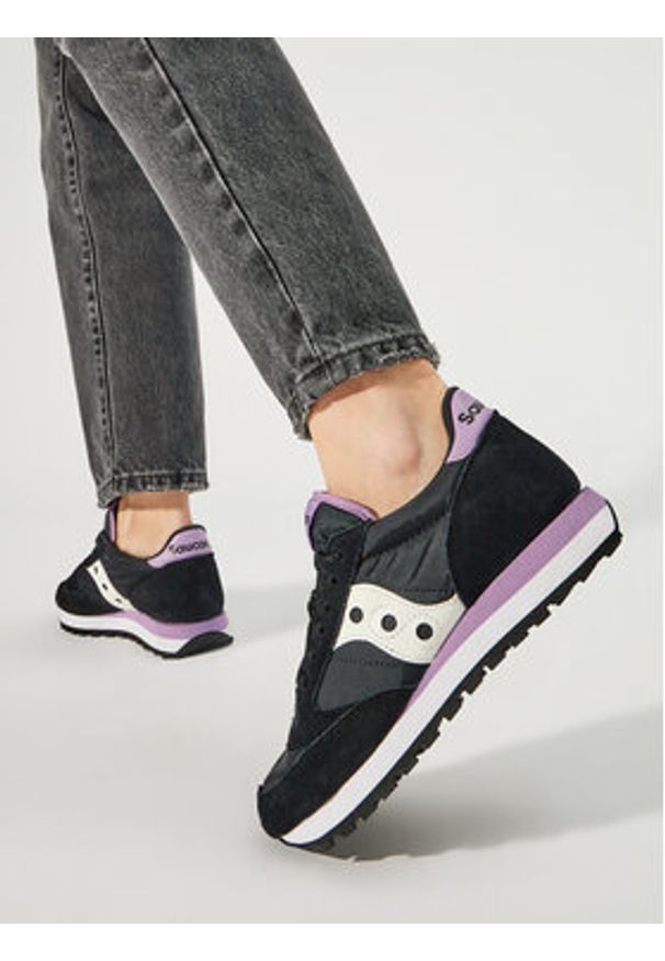 Saucony Sneakersy Jazz Original S1044-687 Czarny. Kolor: czarny. Materiał: materiał