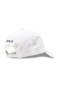 Polo Ralph Lauren Czapka z daszkiem Clsc Cap 320552489001 Biały. Kolor: biały. Materiał: materiał