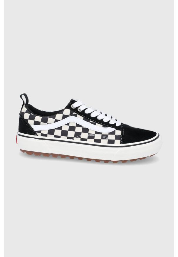 Vans - Tenisówki. Nosek buta: okrągły. Zapięcie: sznurówki. Kolor: czarny. Materiał: polar, guma. Szerokość cholewki: normalna