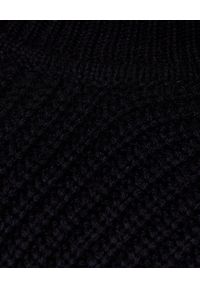 ISABEL MARANT - Czarny sweter z wełny Bolton. Kolor: czarny. Materiał: wełna. Długość: długie. Styl: klasyczny, wizytowy #6