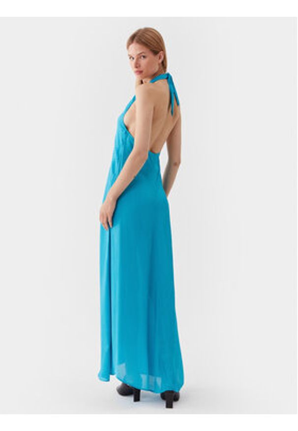 Herskind Sukienka codzienna Camille 4809953 Niebieski Regular Fit. Okazja: na co dzień. Kolor: niebieski. Materiał: wiskoza. Typ sukienki: proste. Styl: casual