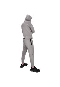 Dres bawełniany KEEZA City. Kolor: szary. Materiał: dresówka, bawełna
