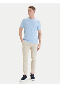 Bugatti T-Shirt 8350-15040E Niebieski Regular Fit. Kolor: niebieski. Materiał: bawełna #3