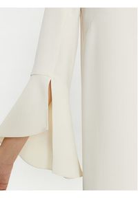TwinSet - TWINSET Sukienka koktajlowa 241TP2292 Écru Straight Fit. Materiał: syntetyk. Styl: wizytowy #3
