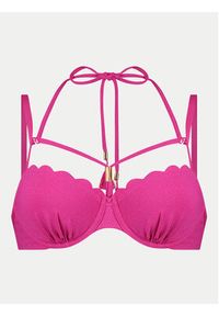 Hunkemöller Góra od bikini Scallop 204862 Różowy. Kolor: różowy. Materiał: syntetyk #6