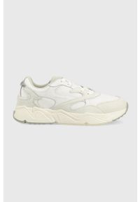 GANT - Gant sneakersy Profello kolor biały. Nosek buta: okrągły. Zapięcie: sznurówki. Kolor: biały. Materiał: guma