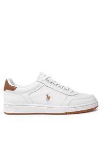 Polo Ralph Lauren Sneakersy 8,10E+11 Biały. Kolor: biały. Materiał: skóra