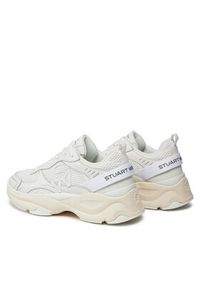 Stuart Weitzman Sneakersy Trainer SH318 Biały. Kolor: biały. Materiał: materiał #4