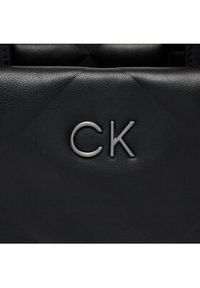 Calvin Klein Torebka Re-Lock Quilt Tote Mini K60K611340 Czarny. Kolor: czarny. Materiał: skórzane #3