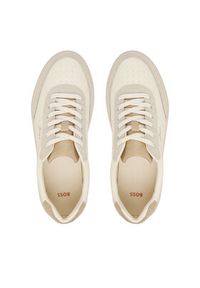 BOSS Sneakersy Everlynn 50563385 Écru. Kolor: kremowy. Materiał: skóra #6