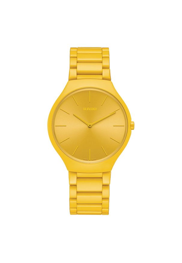 Zegarek RADO TRUE THINLINE LES COULEURS LE CORBUSIER R27 093 63 2. Materiał: materiał