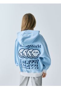 Reserved - Bluza SmileyWorld® - jasnoniebieski. Kolor: niebieski. Materiał: bawełna #1