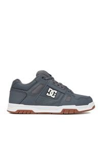 DC Sneakersy CEO-V5-10121 Szary. Kolor: szary. Materiał: skóra
