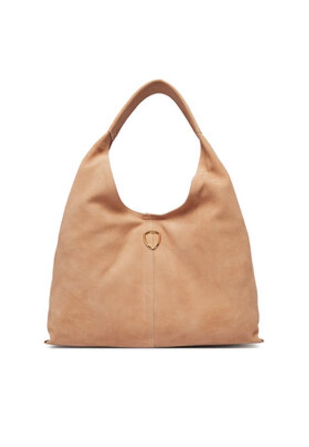 Blauer Torebka S6HINA01/BAL Beżowy. Kolor: beżowy. Materiał: skórzane, zamszowe