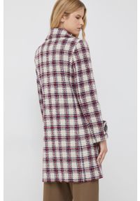 Sisley płaszcz z domieszką wełny przejściowy. Okazja: na co dzień. Materiał: wełna. Styl: casual #7