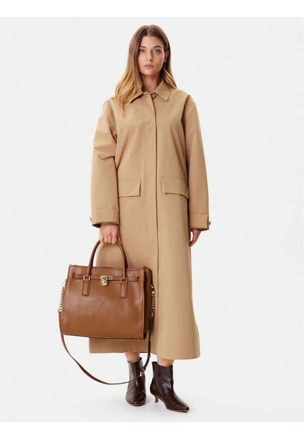 MICHAEL Michael Kors Torebka 30F5GNXS3L Brązowy. Kolor: brązowy. Materiał: skórzane