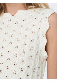 only - ONLY Bluzka Luna 15291602 Écru Regular Fit. Materiał: syntetyk #13