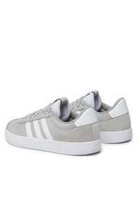 Adidas - adidas Buty VL Court 3.0 ID6280 Szary. Kolor: szary. Materiał: zamsz, skóra