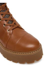 MICHAEL Michael Kors Trzewiki 40T5MAFE6L Brązowy. Kolor: brązowy. Materiał: skóra #4