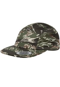 FLEXFIT - Classic Jockey Camper Cap. Kolor: wielokolorowy, czarny, szary