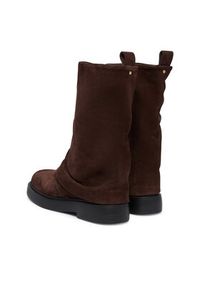 Bronx Botki Harl-Eyy 47648-OC Brązowy. Kolor: brązowy. Materiał: skóra, zamsz #5